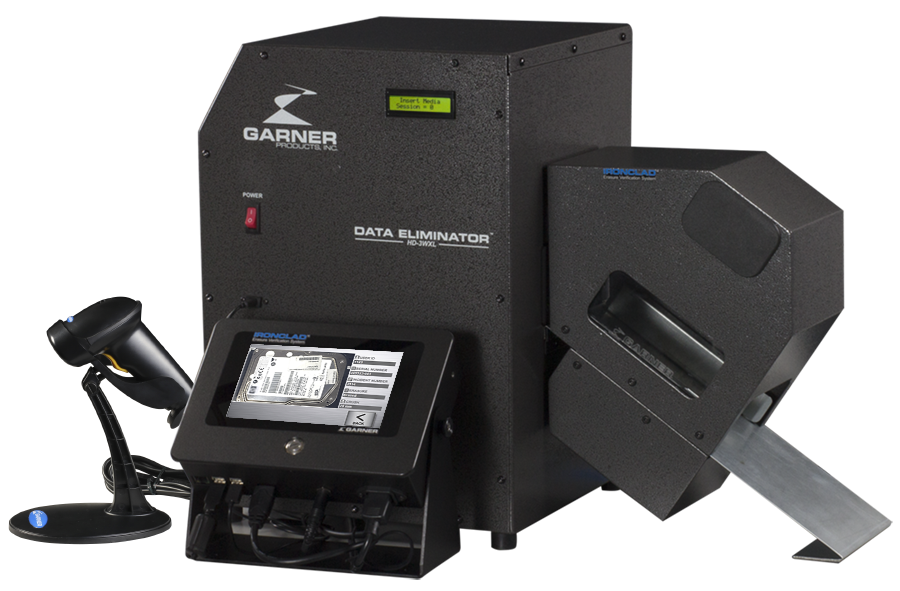 Hard Drive Degausser & Tape Degausser | Erasure Verification System